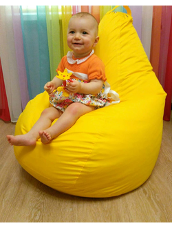 Кресло-мешок МИНИ Дюспо желтый