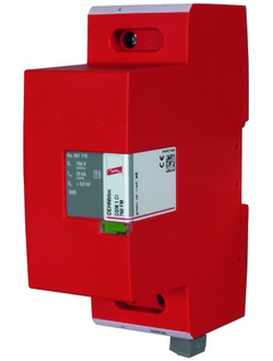 961176 Скоординированное УЗИП класса I со встроенным предохранителем DEHNbloc Maxi DBM 1 CI 760 FM с контактом для удаленной сигнализации