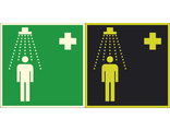 Фотолюминесцентный знак EC03 «Пункт приема гигиенических процедур (душевые)»