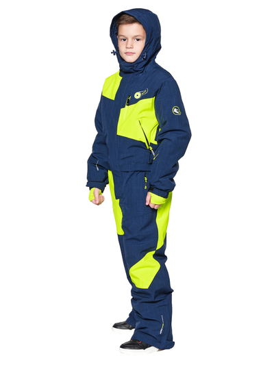 Горнолыжный комбинезон подростковый Snow Headquarter T-8951синий