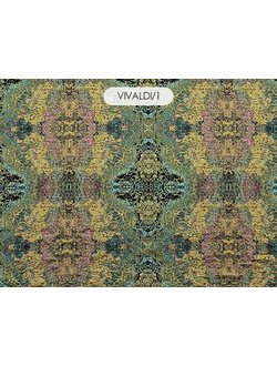 Vivaldi, портьера сабстрактным рисунком