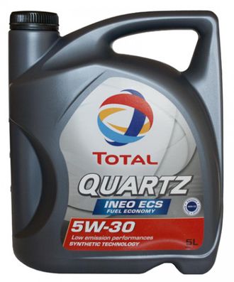 Масло моторное TOTAL QUARTZ INEO ECS 5W30 синтетическое 5 л.