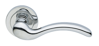 Дверные ручки Morelli Luxury "PATRICIA" CRO Цвет - Полированный хром Дверные ручки Morelli Luxury "PATRICIA" CRO Цвет - Полированный хром