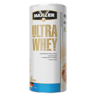 (Maxler) Ultra Whey - (450 гр) - (клубника)