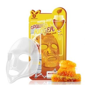 Elizavecca тканевая Маска для лица Медовая Honey DEEP POWER Ringer mask pack, 1 шт. 941921