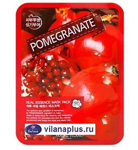 May Island Тканевая Маска для лица с экстрактом Граната Real Essense Pomegranate, 25 мл. 401065