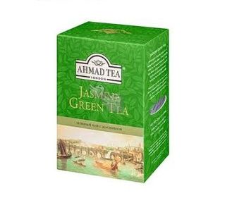 Чай крупнолистовой зеленый Ахмад 90г