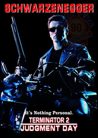 Terminator 2: Judgment Day, плакат большой (595 х 420 мм)