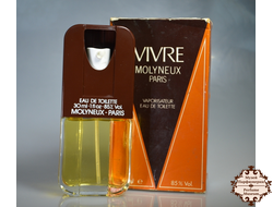 Molyneux Vivre (Молине Вивр) купить туалетная вода винтажная (1971). Магазин винтажных духов музея.