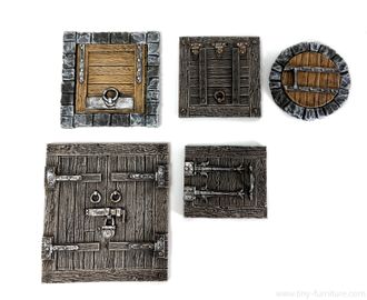 Hatches and trapdoors (PAINTED)