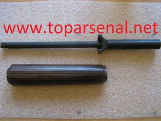 SKS gas pipe tube with wooden cover for sale