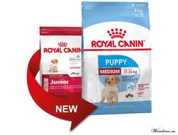 Royal Canin Medium Puppy Роял Канин Медиум Паппи корм для щенков средних пород в возрасте с 2 до 12 месяцев, 14 кг