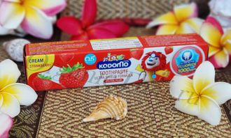 Зубная паста Кодомо (KODOMO) с ароматом Клубники - Купить, Отзывы