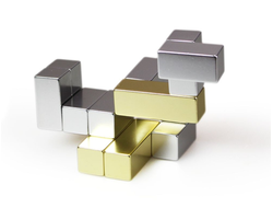 Мини-головоломка Cube, золото