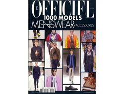 L&#039;Officiel 1000 Models Menswear Magazine Иностранные журналы о моде в Москве, Intpressshop