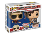 Фигурка Funko POP! Vinyl 2-Pack: Capcom vs. Marvel: Captain Marvel vs Chun-Li