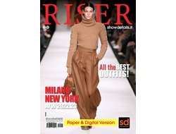 Riser Magazine Milano - New-York Autumn-Winter 2023 Иностранные журналы о моде в Москве,Intpressshop