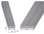Труба профильная прямоугольная 30х20х1,5