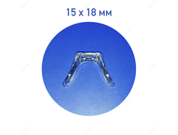 Носовой упор силиконовый единый 15х18 мм, под винт, (3 шт)