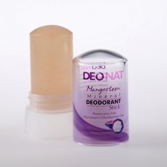 Дезодорант "Кристалл-ДеоНат" с экстрактом кожуры МАНГОСТИНА, стик , 60 гр розовый