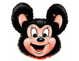 Шар (14&#039;&#039;/36 см) Мини-фигура, Могучая мышь, Черный, 1 шт.