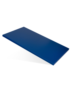 Доска разделочная 600х400х18 мм синяя пластик