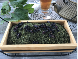 Чай из листьев черной смородины ферментированный c сушеными ягодами смородины (упаковка 50 гр)
