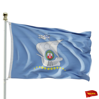 Флаг города Калининград 90 на 135 стандарт