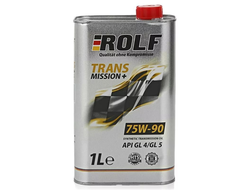 Масло ROLF TRANSMISSION PLUS 75W-90 GL-4/GL-5 синтетическое 1л