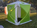 Зимняя палатка Traveltop (куб) 200*200*h2­15 см (цвет зеленый) арт. 1620