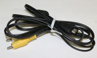Кабель USB B mini 5 pin - 2 RCA штекер, 1,5 м