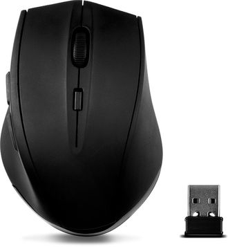 PC Мышь беспроводная Speedlink Calado Silent &amp; Antibacterial Mouse USB rubber-black (SL-630009-RRBK)