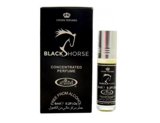 Духи Black Horse / Черный Конь (6 мл) от Al Rehab, аромат мужской