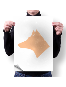 Плакат талисман собака №11
