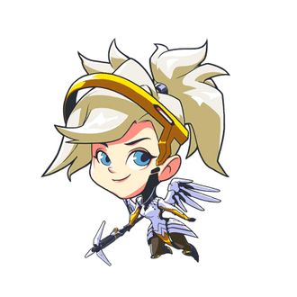 Наклейка Mercy