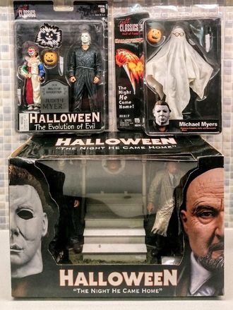 Michael Meyers from John Carpenter&#039;s movie HALLOWEEN 1978 set cult classics series of NECA .