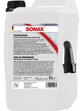 Полироль для пластика (универсальный) "SONAX Trim protectant silky matt" , матовый, 5 л Полироль для пластика (универсальный) "SONAX Trim protectant silky matt" , матовый, 5 л