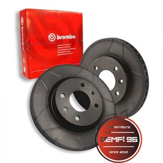 Диск тормозной Brembo MAX 09.8903.75 ВАЗ 2112 R14 (2шт)