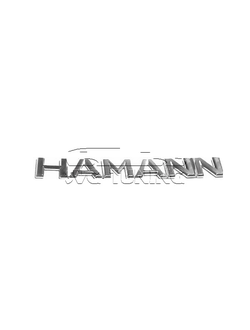 Задний логотип Hamann BMW F30 - F31