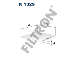 Фильтр салона FILTRON (K1329) HYUNDAI SOLARIS 11-