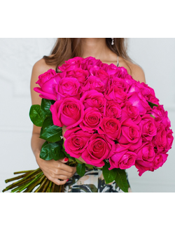 Классика № 3 -  51 розовая роза-10950 руб.