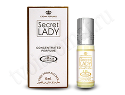 Духи Secret Lady / Секрет Леди (6 мл) от Al Rehab, аромат женский