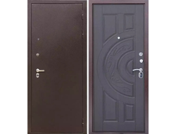 Входная металлическая дверь Тайгер Трио 8 см Венге