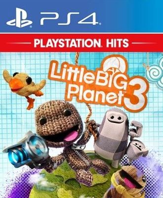 LittleBigPlanet 3 (цифр версия РS4) RUS 1-4 игрока/MOVE/