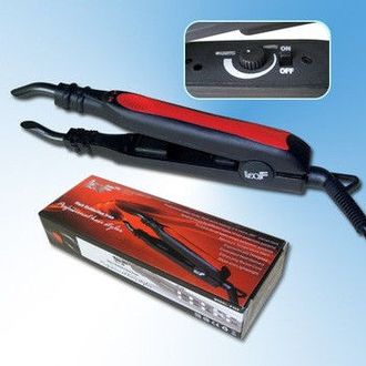 Щипцы для наращивания волос Loof 688 с терморегулятором