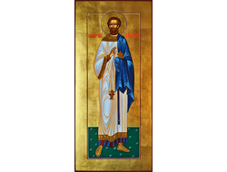 Марк Римский, священномученик, диакон. Рукописная мерная икона.