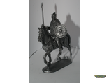 Римлянин Всадник №2,копье. серый полиэтилен. (случайная лошадь)