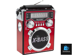 Радиоприемник Waxiba XB-1054URT USB, SD, microSD, фонарик