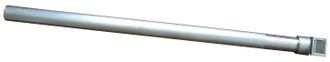 CAT 49A/50 Прямая алюминиевая труба, длина = 1 метр с быстрым соединением для насадок