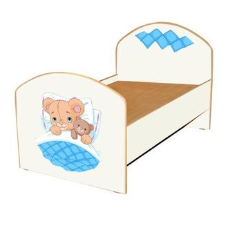 Кровать детская 1 Мишка под одеялом